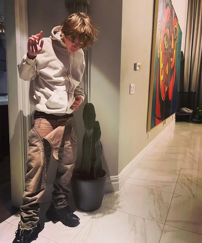 Nettspend outfit in Rick Owens and Balenciaga, 2023