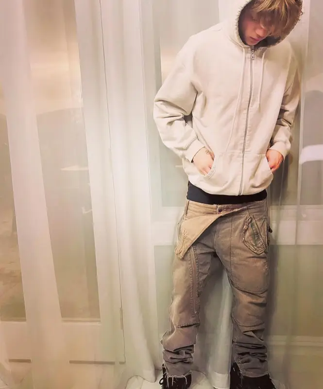 Nettspend outfit in Rick Owens and Balenciaga, 2023