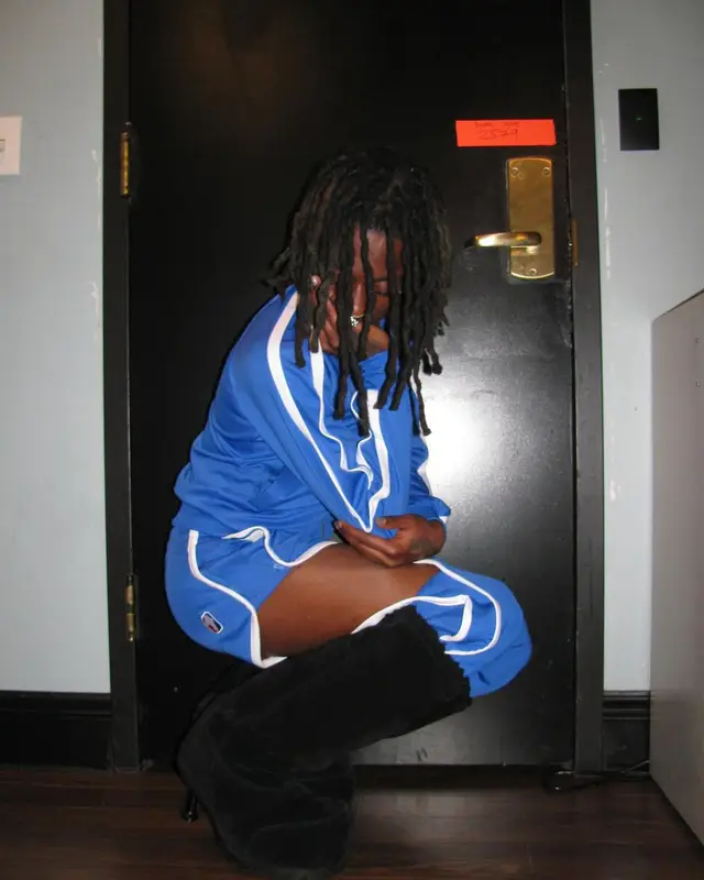 Skaiwater outfit in Telfar and Balenciaga, 2024