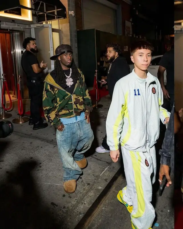 Ray outfit in Supreme, Nike, and Grateful Dead, 2024