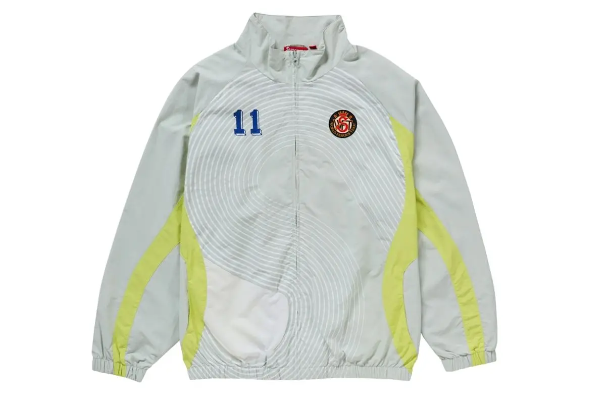 Supreme S Logo Track Jacket Light Mint $220
