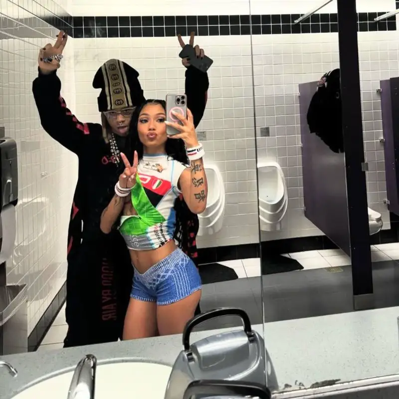 Coi Leray outfit in Briah Artemis and Miu Miu, 2024