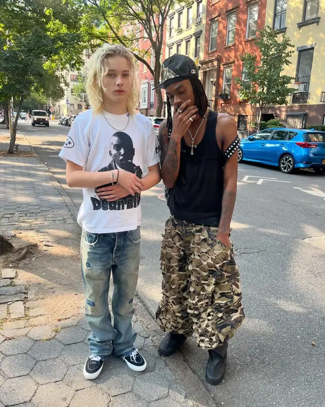 Nettspend outfit in P4K, Enfants Riches Deprimes, and Vans, 2024