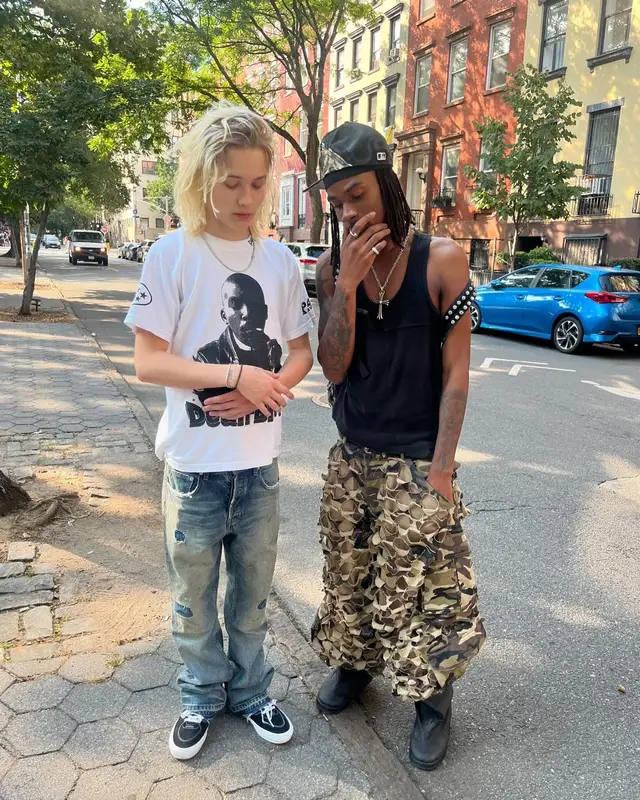 Nettspend outfit in P4K, Enfants Riches Deprimes, and Vans, 2024