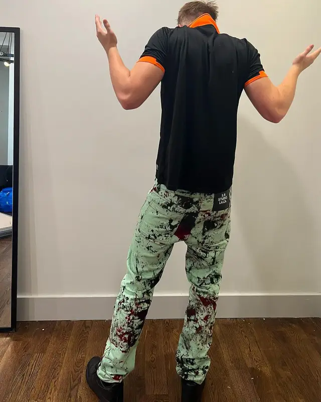 Brennan Jones outfit in Sondico, S.R. Studio. La. Ca., and Nike, 2023