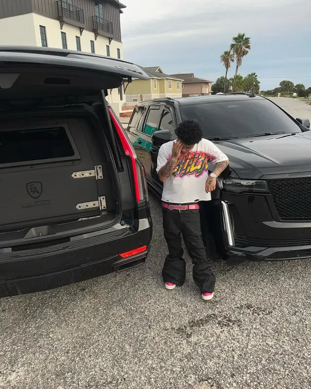 No Cap outfit in Louis Vuitton, Rick Owens, and Spider Worldwide, 2024