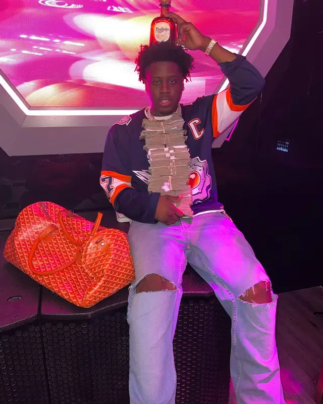 Real Boston Richey outfit in Adidas, Balenciaga, and Timberland, 2024