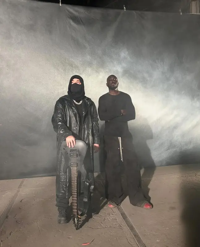 Yeat outfit in 424, Balenciaga, and Rick Owens, 2024