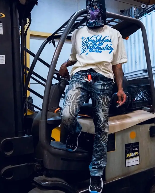 Famous Dex outfit in New York Is A Nationality, OnlyOne, and Nike, 2024