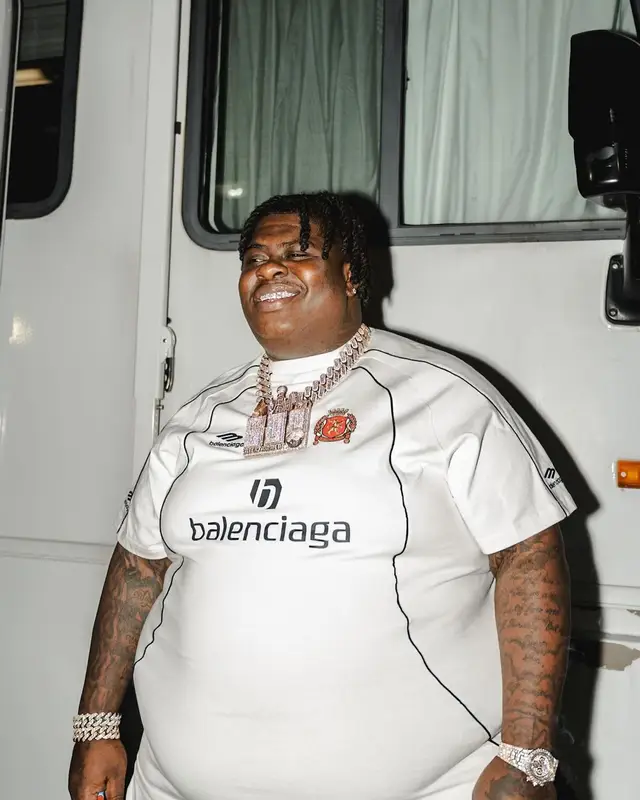 BigXthaPlug outfit in Balenciaga, 2024