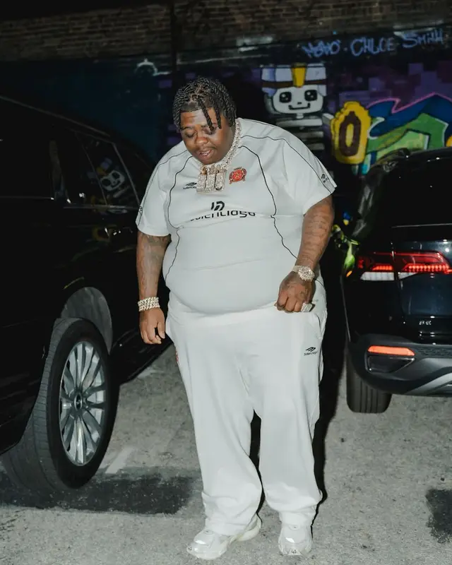 BigXthaPlug outfit in Balenciaga, 2024