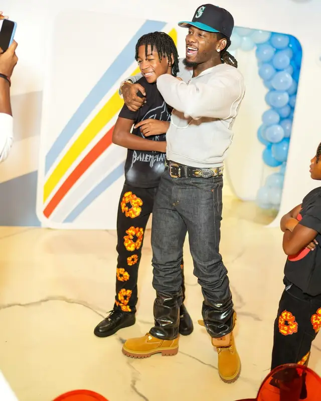 Offset outfit in ERL, Mannahatta NYC, and New Era, 2024