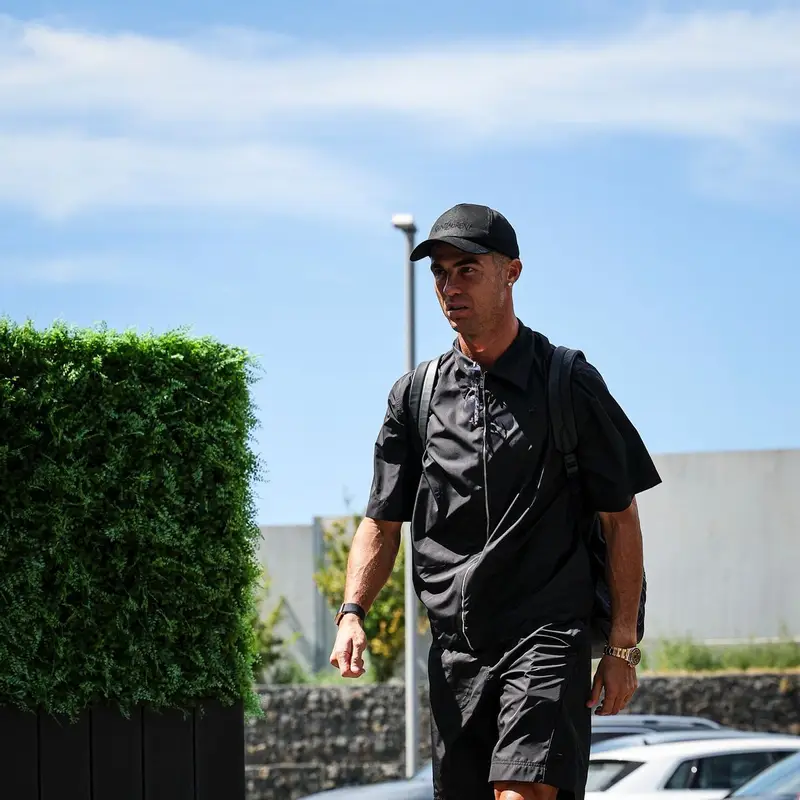 Cristiano Ronaldo outfit in Givenchy and Saint Laurent, 2024