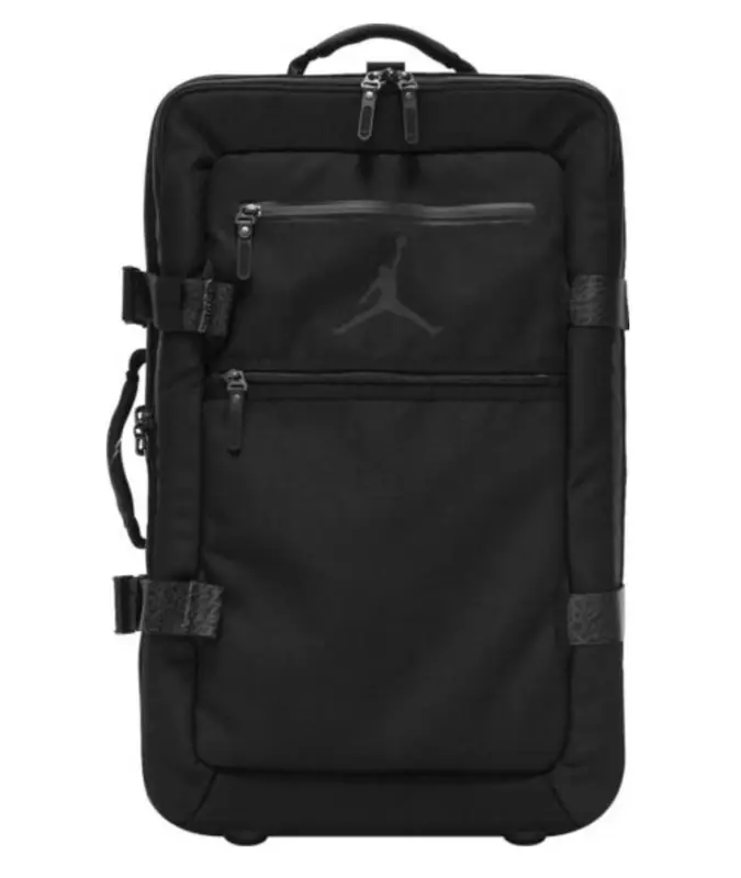 Jordan Black 'FIFTYONE49' Rolling Suitcase $150