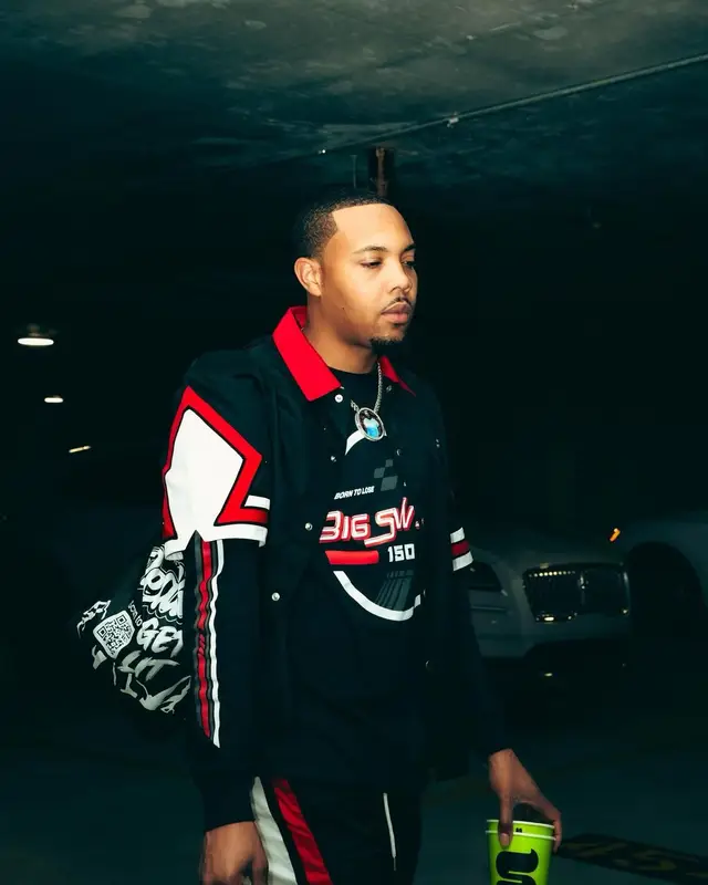 G Herbo outfit in Just Don, G Herbo Merch, and Asics, 2024