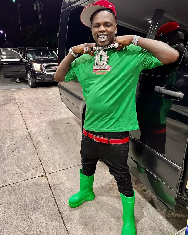 Big Boogie outfit in Balenciaga, New Era, and Crocs, 2024
