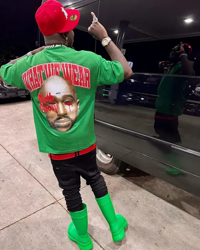 Big Boogie outfit in Balenciaga, New Era, and Crocs, 2024