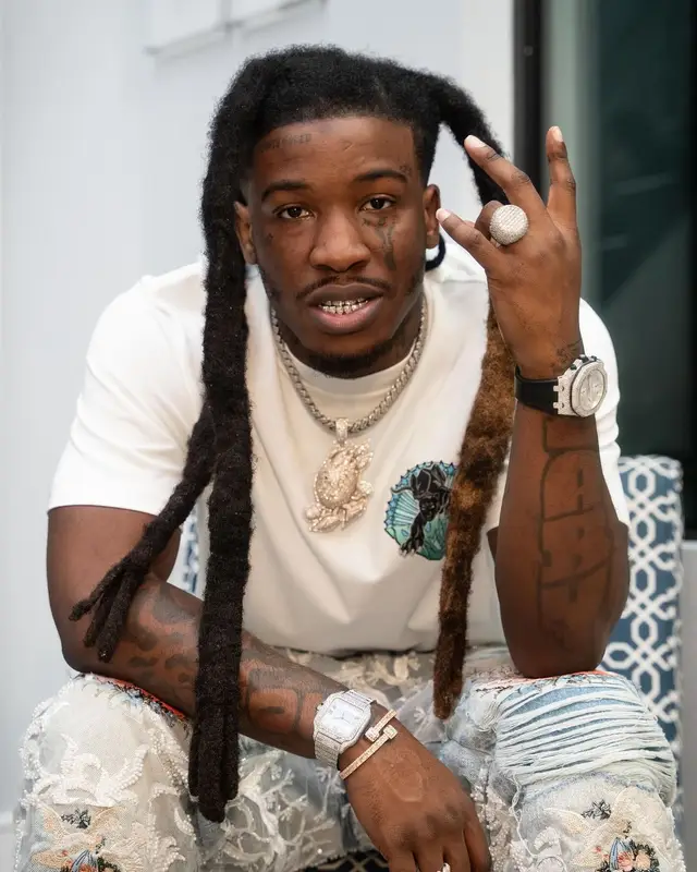 Hot Boii outfit in Amiri, Cartier, and Audemars Piguet, 2024