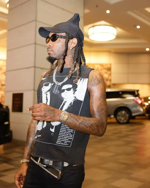 Offset outfit in Vintage, Maison Margiela, and Gentle Monster, 2024