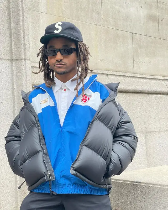 Jordan Ward outfit in Umbro, Dr. Martens, and Supreme, 2023
