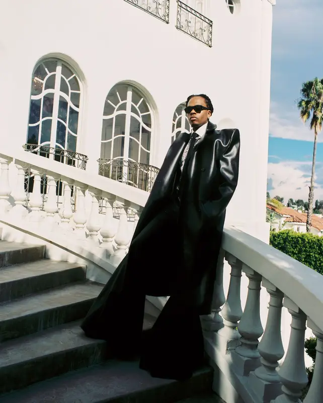 Gunna outfit in Noid, Valentino, and Gucci, 2024