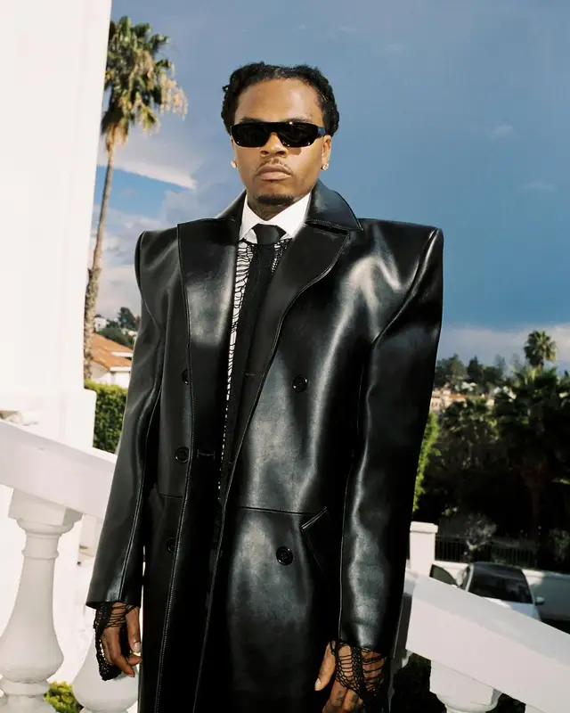 Gunna outfit in Noid, Valentino, and Gucci, 2024