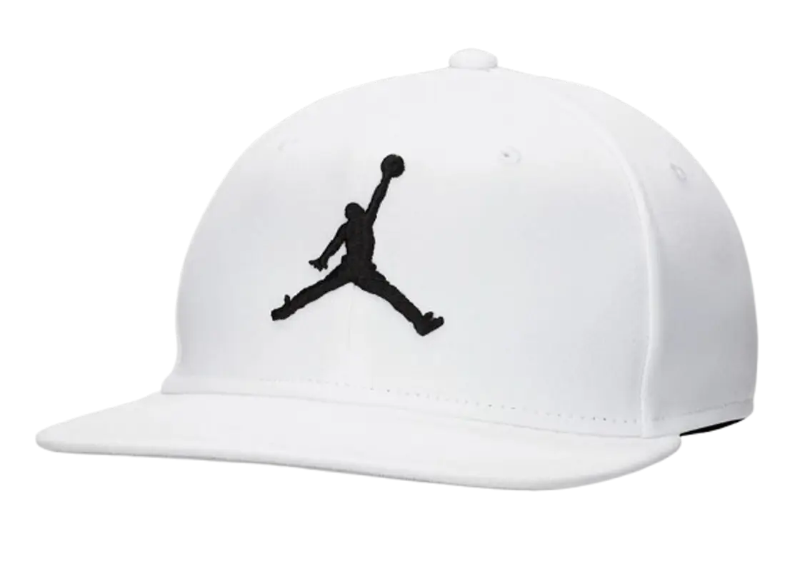 Jordan White Adjustable Hat $40