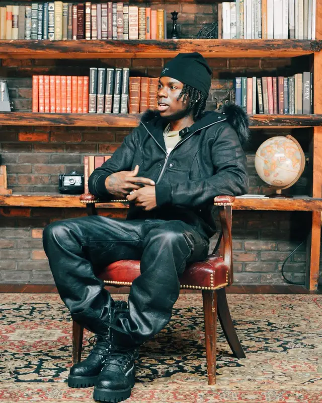 Rema outfit in Arc'teryx, 2024