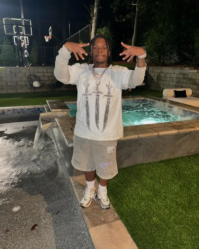 42 Dugg outfit in Thug Club, Maison Mihara Yasuhiro, and Chanel, 2024