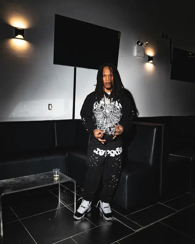 B Lovee outfit in Spider Worldwide and Jordan, 2024