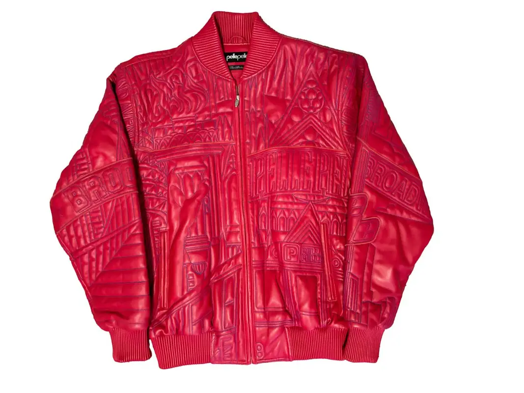 Who Decides War Red Leather Jacket  $1600