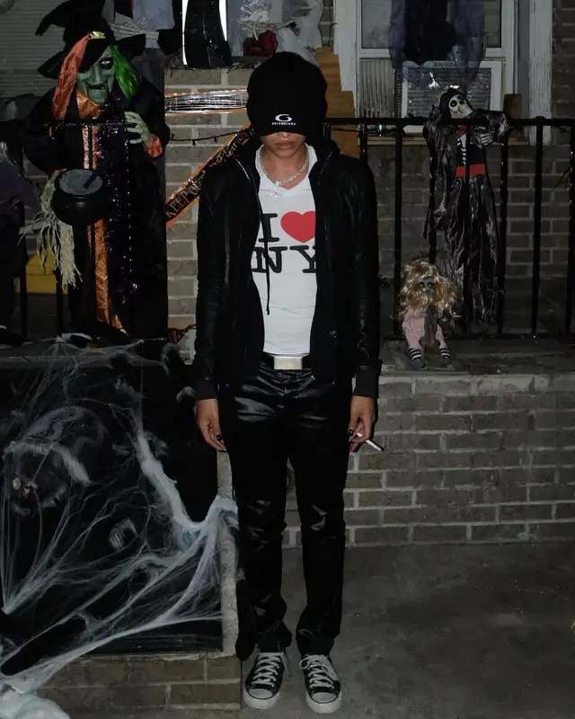 Gab3 outfit in No Name, Rick Owens, and Balenciaga, 2024