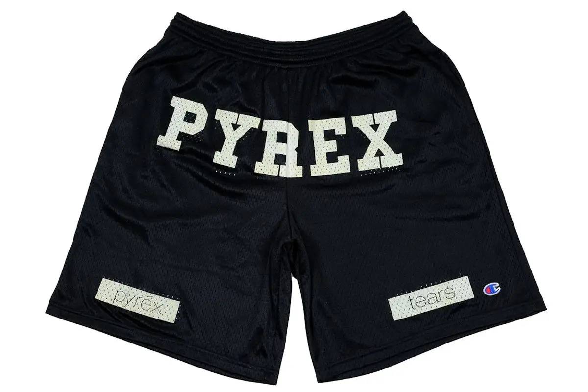 Denim Tears Pyrex Tears Shorts Black $165