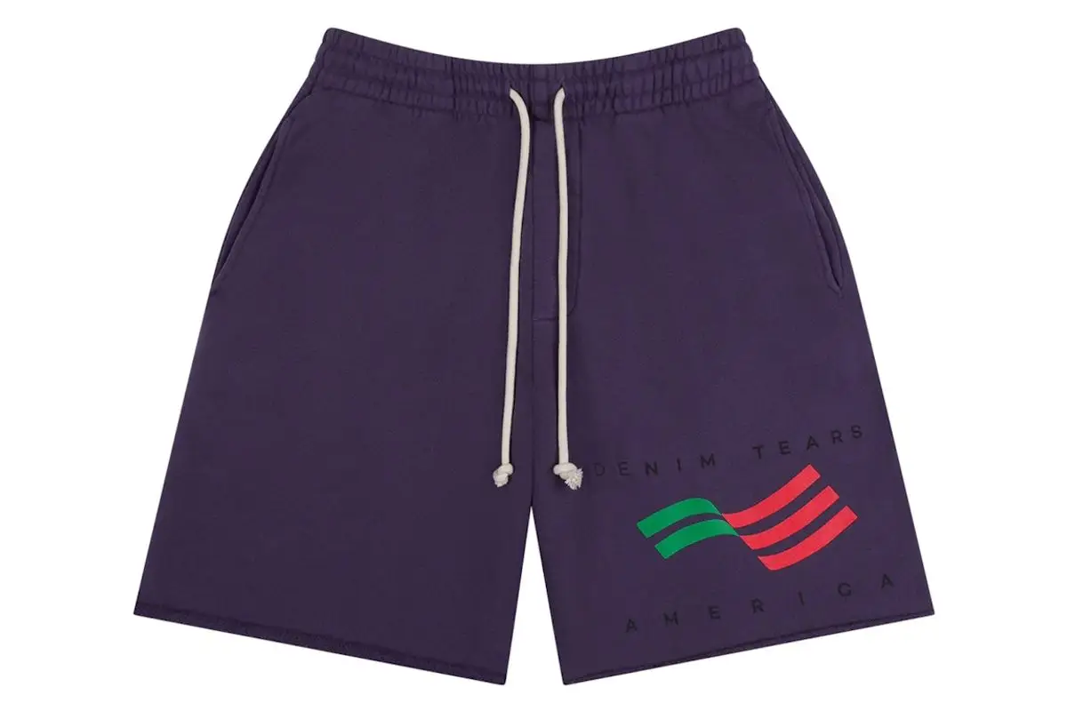 Denim Tears America Sportswear Shorts Purple $250