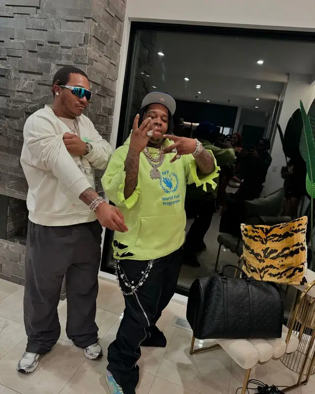 YTB Fatt outfit in Balenciaga, Rick Owens, and New Era, 2024