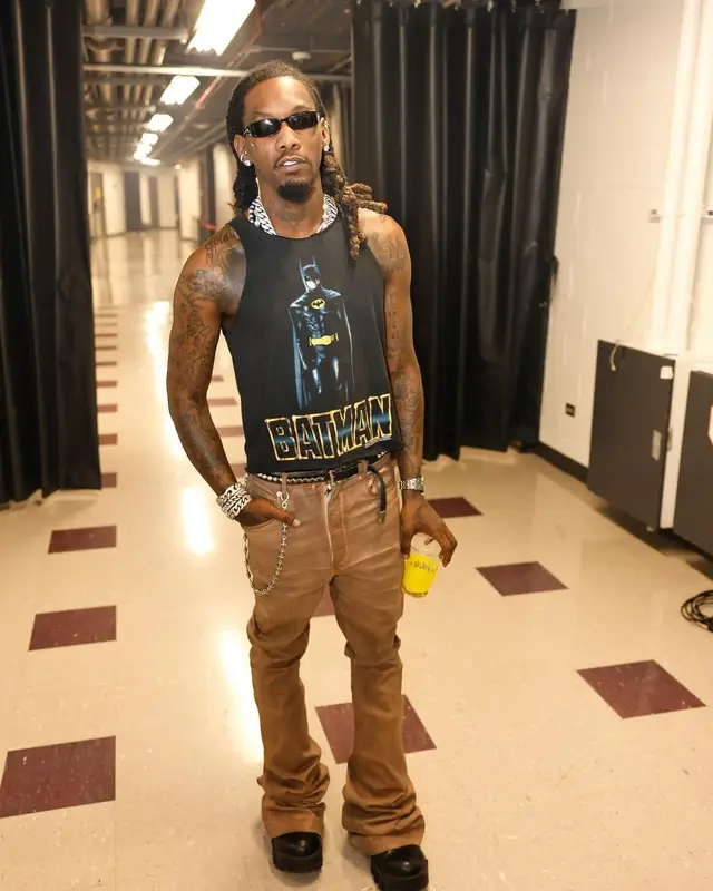 Offset outfit in Vintage, Audemars Piguet, and Prada, 2024