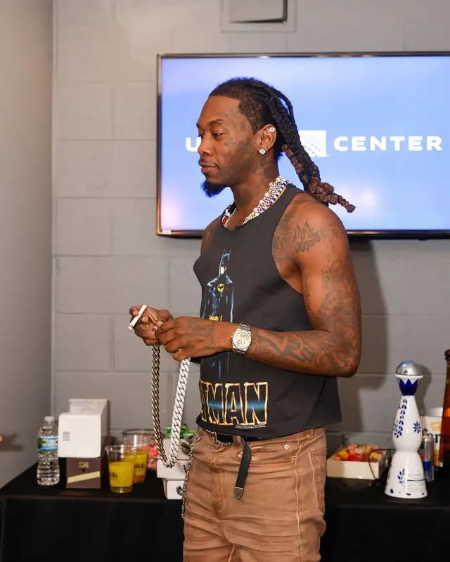 Offset outfit in Vintage, Audemars Piguet, and Prada, 2024