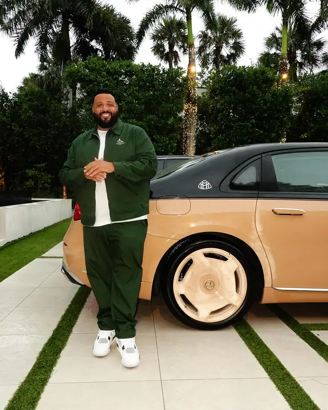DJ Khaled outfit in Prada, Jordan, and Audemars Piguet, 2024