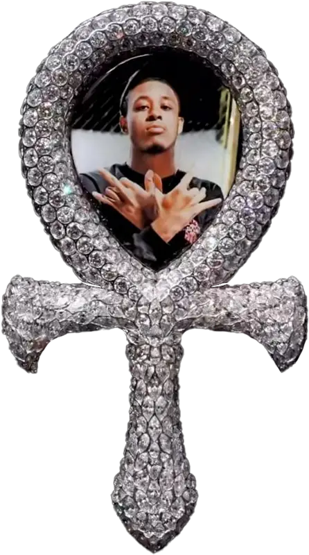Benny The Jeweler Iced Out Ankh Cross Chain  $300000