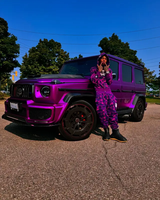 NLE Choppa outfit in Bape, NLE Choppa Merch , and Fctry Lab, 2024