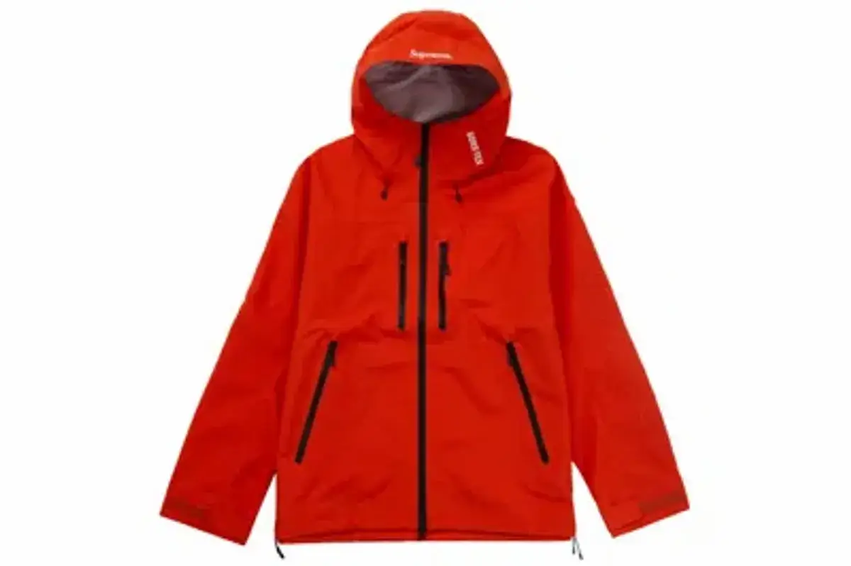 Supreme Gore-tex Taped Seam Shell Jacket Orange $400