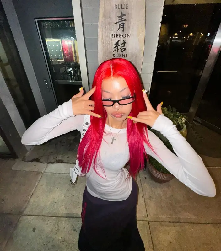 Molly Santana outfit in Vetements, Balenciaga, and Rick Owens, 2024