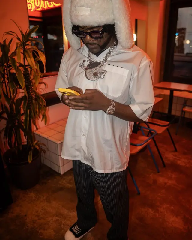 03 Greedo outfit in Marni, 2024