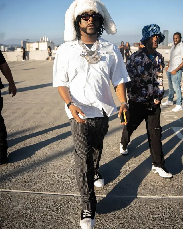 03 Greedo outfit in Marni, 2024