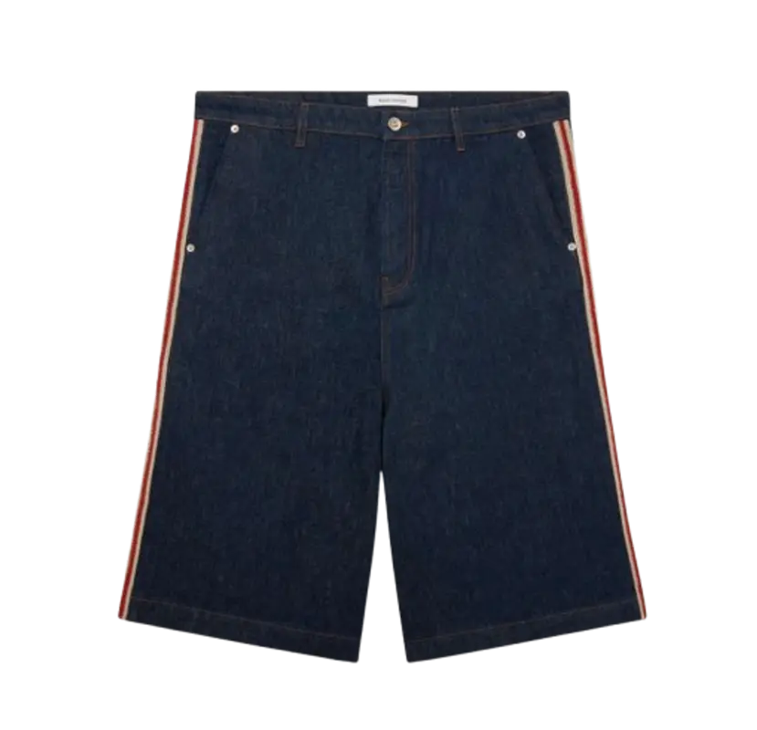 Wales Bonner The Shadow Denim Shorts $655