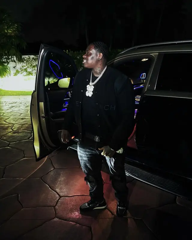 Sheff G outfit in Givenchy and Louis Vuitton, 2024