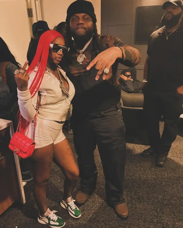 Sexyy Red outfit in Gucci, Prada, and Chanel, 2024