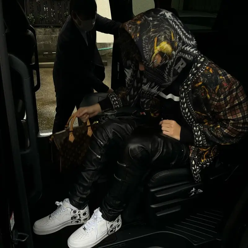Xaviersobased outfit in Hood by Air, Nike, and Givenchy, 2024