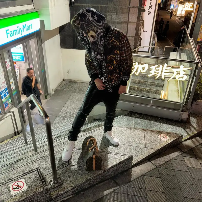 Xaviersobased outfit in Hood by Air, Nike, and Givenchy, 2024