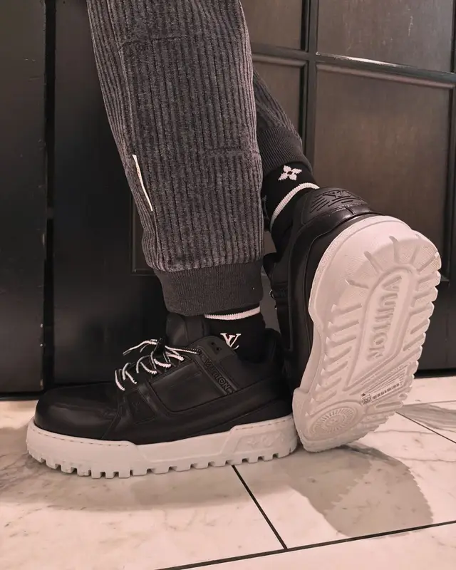 NLE Choppa outfit in Park Seo-Bo and Louis Vuitton, 2024